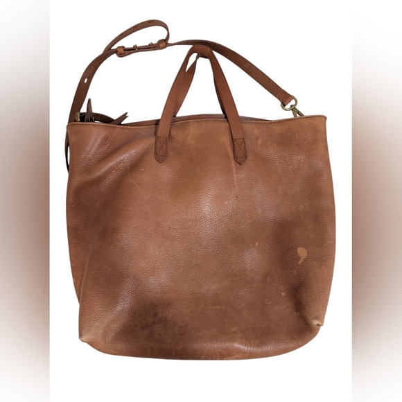 Madewell Leather Transport Tote Bag - Picture 5 of 5